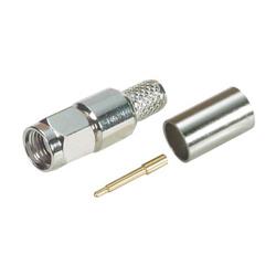 压接式连接器 ，SMA公头，用于低损耗240系列线缆的图片