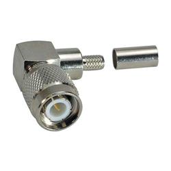 直角型TNC公头连接器，压接型，用于RG223线缆的图片