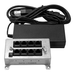 BT-CAT5-P4中继器/接入器套件,配有48VDC @ 70W电源的图片