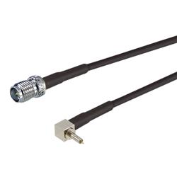 100系列短引线，S/E型237/反极性SMA插座，19英寸（48.3厘米）的图片