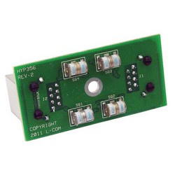 室内级6类双端口10/100/1000Base-T避雷器，气体放电管，RJ45插座的图片