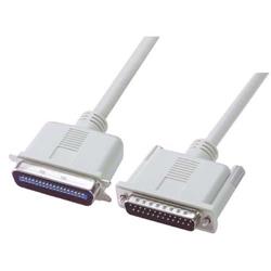 IEEE-1284模制线缆，DB25公头/CEN36公头，3米的图片