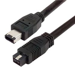 IEEE-1394b 火线线缆，B型公头-1型公头，1.0m的图片