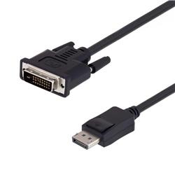 低烟无卤线缆，DVI公头/DisplayPort公头，1英尺（0.3米）长度的图片