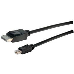DisplayPort公头/Mini-DisplayPort公线缆组件，0.5米的图片