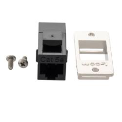 超 5 类 非屏蔽式 RJ45 (8x8) 优良型面板耦合器套件的图片