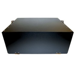 4U机架式安装光纤接线盒，带12 FSP系列子面板开口的图片