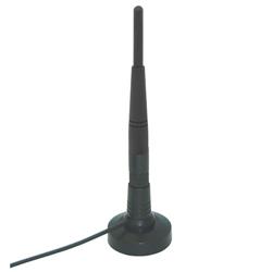 1.9 GHz 3 dBi对讲机橡胶吸盘全向天线– SMA公头连接器的图片