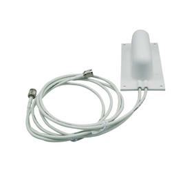 2.4 GHz, 5 dBi, 广角平板天线, 带12 / 30.5 cm长双 N 型母头连接器引线"的图片