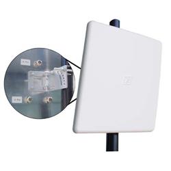 2.4 GHz 14 dBi三振子双极性MIMO板状天线 - N型母头连接器的图片