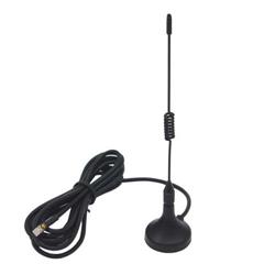 2.4 GHz 5 dBi桌面式全向天线 - 4.0英尺反极性SMA公头连接器的图片