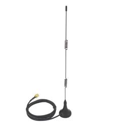 2.4 GHz 7 dBi桌面式全向天线 - 4.0英尺反极性TNC公头连接器的图片