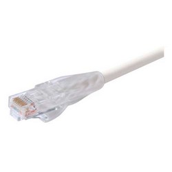 特优型6类线缆，RJ45/RJ45，白，7英尺（2.1米）的图片