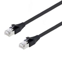 Category 5e Braid Shielded High Flex Ethernet Assembly, RJ45 / RJ45, 3.0m的图片
