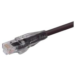 经济型6类跳线，RJ45/RJ45，黑，7英尺（2.1米）的图片