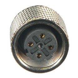 超5类M12 4针D编码SF/UTP工业级线缆，M12母头/RJ45，2米的图片