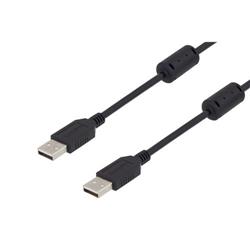 USB 2.0线缆，A型公头/A型公头，带磁环，3米的图片