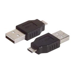 USB适配器，Micro B公头/标准A型公头的图片