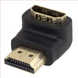 直角型适配器，HDMI公头/HDMI母头的图片