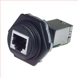 IP67工业级超5类屏蔽直插式耦合器的图片