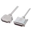 IEEE-1284模制线缆，DB25公头/.05"间距36公头，1米的图片