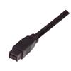 IEEE-1394b 火线线缆，B型公头-B型公头，1.0m的图片