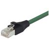 屏蔽6类线缆，RJ45/RJ45，PVC护套，绿，75英尺（22.9米）的图片