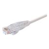 特优型6类线缆，RJ45/RJ45，白，7英尺（2.1米）的图片