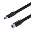 塑料铠装USB 3.0线缆，A型/B型，长度1米的图片