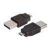 USB适配器，Micro B公头/标准A型公头的图片